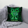 Maxcorners Darts Neon Cartoon Character Multicolor Customized Name 3D Pillow