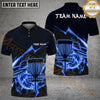 Maxcorners Disc Golf Thunder Strike Down Personalized Name, Team Name 3D Shirt (6 Colors)