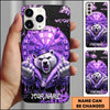 Maxcorners King Bear Crown Gold Dartboard Street Luxury Personalized Name 3D Phone Case