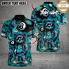 Maxcorners 8-Ball Graffiti Cue Bear Multicolor Customized Name, Team Name 3D Shirts