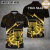 Maxcorners Disc Golf Thunder Strike Down Personalized Name, Team Name 3D Shirt (6 Colors)