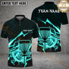 Maxcorners Disc Golf Thunder Strike Down Personalized Name, Team Name 3D Shirt (6 Colors)