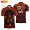 Maxcorners Custom Name Funny Poker Shirts, Skeleton Card Player Polos, Poker Shirt For Men's LM1009