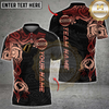 Maxcorners Darts Tribal Gold Pattern Multicolor Customized Name, Team Name 3D Shirts