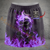 Maxcorners Darts Skull Dart Master Personalized 3D Skirts With Shorts