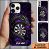 Maxcorners Darts Black Dragon Dartboard Multicolor Personalized Name 3D Phone Case