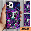 Maxcorners Darts Voodoo Teddy Bear Dartboard Multicolor Personalized Name 3D Phone Case