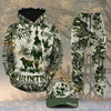 Maxcorners Hunting Just A Girl Who Loves Hunting Deer Woodland Camo Personalized 3D Shirts