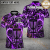 Maxcorners Disc Golf Street Attitude Graffiti Pattern Personalized Name, Team Name 3D Shirt (4 Colors)