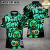 Maxcorners Disc Golf Bear Scary Teddy Graffiti Style Personalized Name, Team Name 3D Shirt (4 Colors)