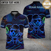 Maxcorners Disc Golf Neon Funny Character Personalized Name, Team Name 3D Shirt (4 Colors)