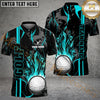 Maxcorners Golf Strike The Blood Personalized Name, Team Name 3D Shirt (4 Colors)