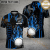 Maxcorners Golf Strike The Blood Personalized Name, Team Name 3D Shirt (4 Colors)