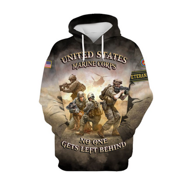 Maxcorners Veteran's Honor Pullover Hoodie