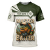 Maxcorners Master Baiter SPF Shirts, Long Sleeve Sun Shirt, Fishing Shirts For Men