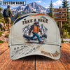 Maxcorners Hiking Take A Hike Mountain Backpacker Personalized Name 3D Cap