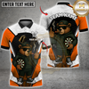 Maxcorners Street Bear Darts Multicolor Customized Name, Team Name 3D Shirt
