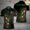 Maxcorners Billiards Ball 8 Deep Fantasy Alcohol Personalized Name Shirt (4 Colors)