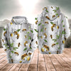 Maxcorners Honey Bee Daisy All Over Printed Unisex Shirt LM1304