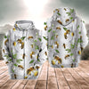 Maxcorners Honey Bee Daisy All Over Printed Unisex Shirt LM1304
