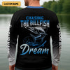 Maxcorners Marlin Fishing, Chasing The Billfish Dream SPF Shirts, Fishing Shirts For Men, Fisherman Gift
