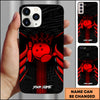 Maxcorners Bowling King Crab Multicolor Personalized Name 3D Phone Case
