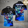Maxcorners Bowling Graffiti Art Jersey Personalized Name, Team Name 3D Shirt (4 colors)