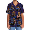 Maxcorners 4th Of July Funny Australian Labradoodle Hot Rod Hawaiian Shirt