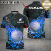 Maxcorners Golf Fireball Magic Personalized Name, Team Name 3D Shirt (4 Colors)