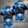 Maxcorners Golf Flaming Evil Ball Personalized Name, Team Name 3D Shirt (4 Colors)