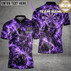 Maxcorners Darts Fierce Bull & Flaming Dartboard Graphic Multicolor Customized Name, Team Name 3D Shirts