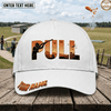 ( 6 Colors ) Maxcorners Clay Pigeon Trap Shooting Pull Shooter Silhouette Sunset Design Custom Name Classic Cap