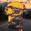 Maxcorners Personalized 1966 Shelby GT350 Car Hawaiian Shirt, Custom Photo Car Aloha Shirts
