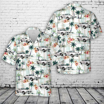Maxcorners Personalized "1970 Oldsmobile 442 Pace" Car Hawaiian Shirt, Custom Photo Car Aloha Shirts