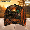 Maxcorners Hunting Orange Black Hunter Personalized 3D Cap