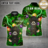 Maxcorners Billards Shirts 8 Ball Pool Lightning Billiard Balls Multi Options Personalized Name, Team Name 3D Shirt