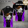 Maxcorners Golf Cowboy Ball Cartoon Style Personalized Name, Team Name 3D Shirt (4 Colors)