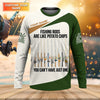 Maxcorners Fishing Rods Are Like Potato Chips Shirt, Personalized Funny Fishing Long Sleeve For Men