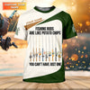 Maxcorners Fishing Rods Are Like Potato Chips Shirt, Personalized Funny Fishing Long Sleeve For Men