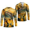 Maxcorners Fish Around And Find Trout SPF Shirts, Trout Fishing Shirts, Fishing Shirts For Men, Funny Fisherman Gift