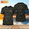 Maxcorners Rainbow Trout Pattern Fishing UPF Shirts, Funny Fishing Shirt, Gift For Fisherman, Fishing Shirts For Men