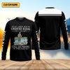 Maxcorners Funny 80th Birthday Fishing Shirt for Men, Custom Old Man Fisherman, Fishing UPF Shirts
