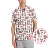 Maxcorners Let’s Go Girls Golf Pattern Shirt, Western Cowgirl Golf Polos For Golfers, Funny Golf Shirts For Women's