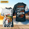 Maxcorners Tackle Bait Fishing UPF Shirts, Men's Fishing Shirts Long Sleeve, Presents For Fishermen, Men's Fishing Shirt