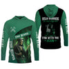Maxcorners Fish Reaper Fishing UPF Shirts, Best Fishing Gifts, Custom Fishing Shirt, Hello Darkness My Old Friend