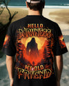 Maxcorners Hello Darkness My Old Friend Bigfoot All Over Print LM1601