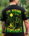 Maxcorners I'm Hiding From Stupid People Bigfoot All Over Print LM1601