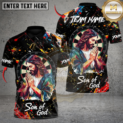 Maxcorners Darts God’s Perfect Shot Personalized Name 3D Unisex Shirt