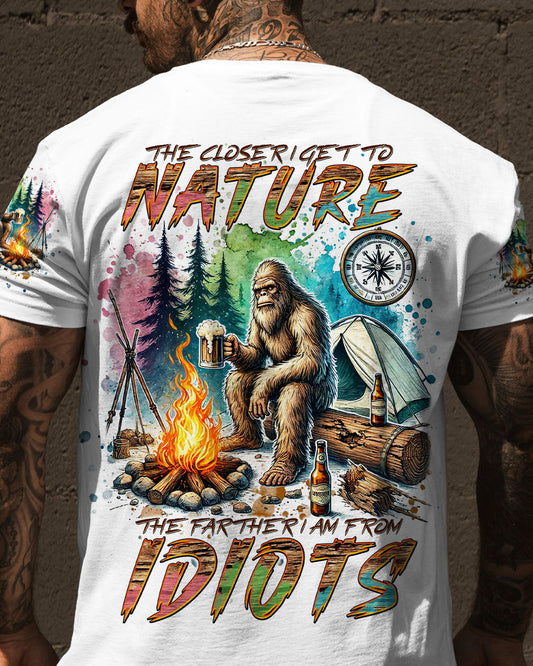 Maxcorners The Closer I Get To Nature Bigfoot All Over Print LM2101