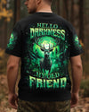 Maxcorners Hello Darkness My Old Friend Deer All Over Print LM1601